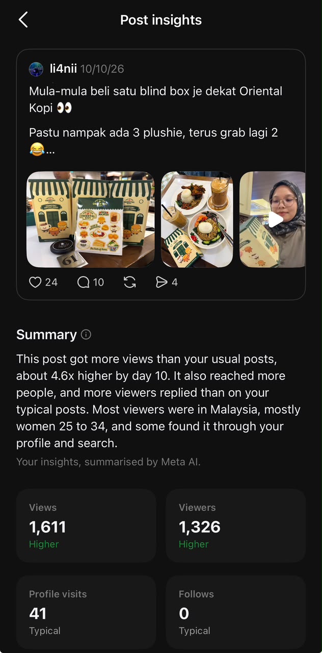 Oriental Kopi Plushie Campaign