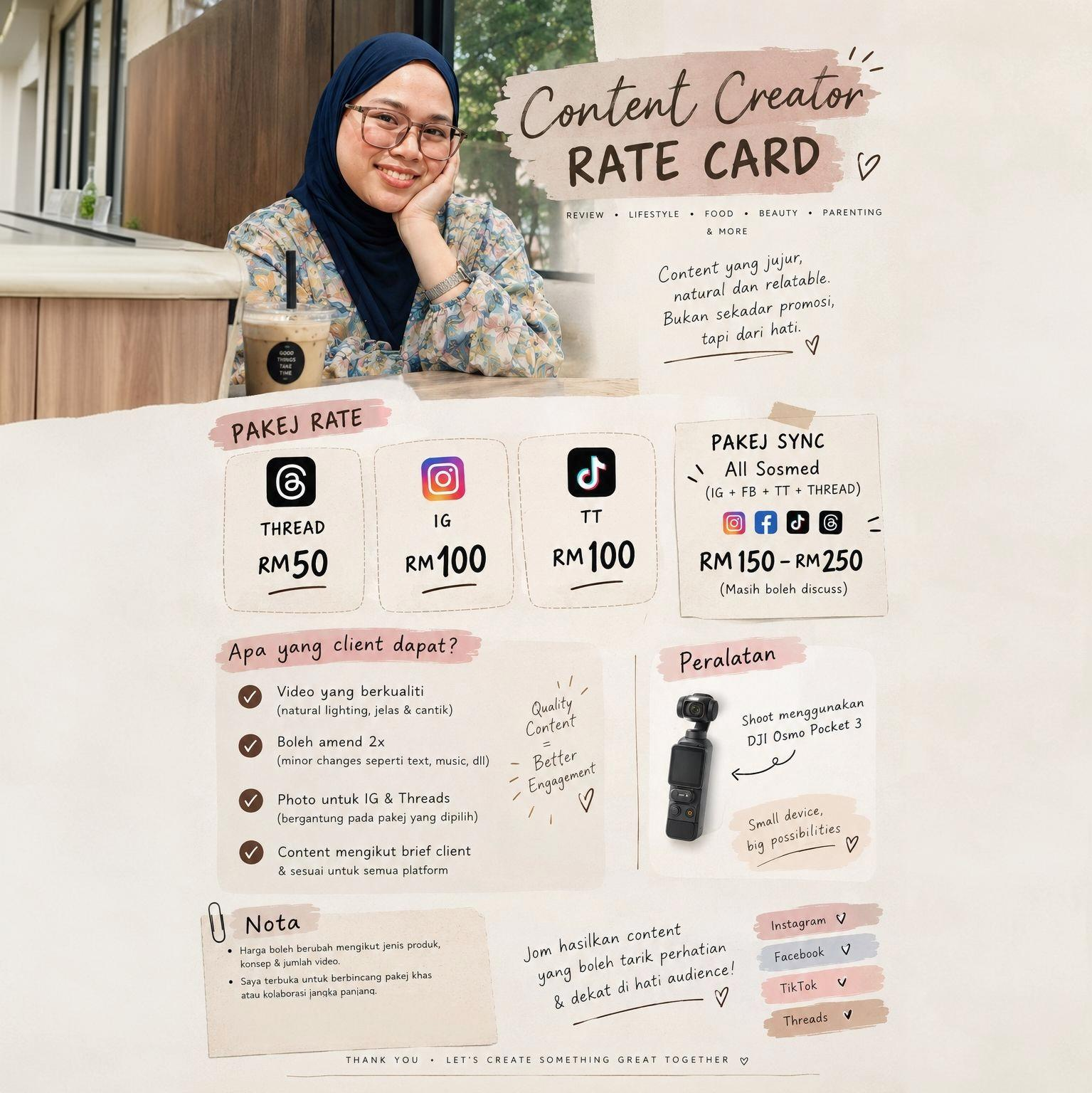 Rate promo