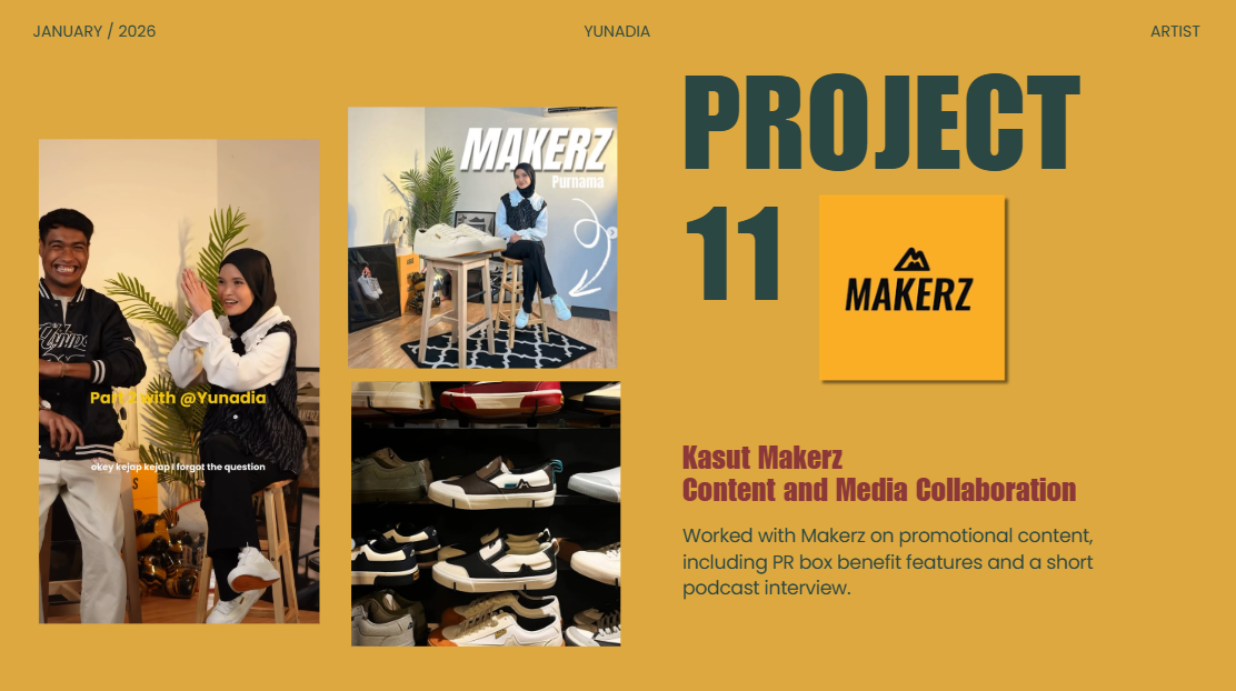 Yunadia - Kasut Makerz